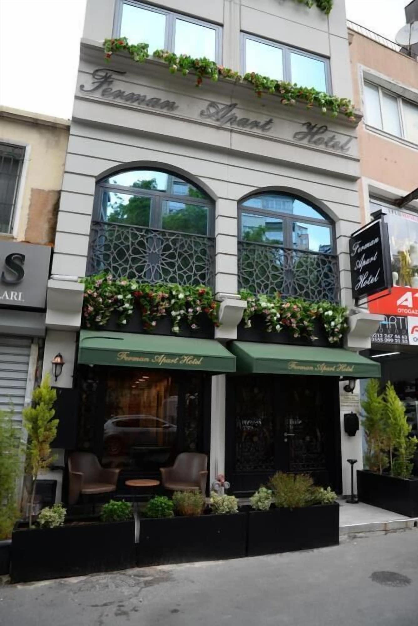 Ferman Apart Hotel Sisli Harbiye Eksteriør billede
